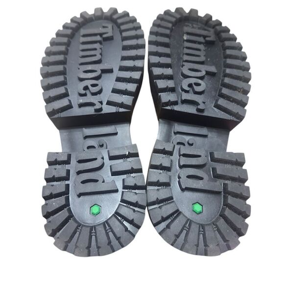 Timberland Women’s Size 7 Chunky Platform Lace-Up Boots – Tan Nubuck - Picture 11 of 13